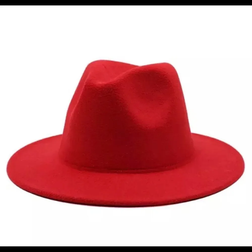 BIG BRIM GRAY FEDORA‎